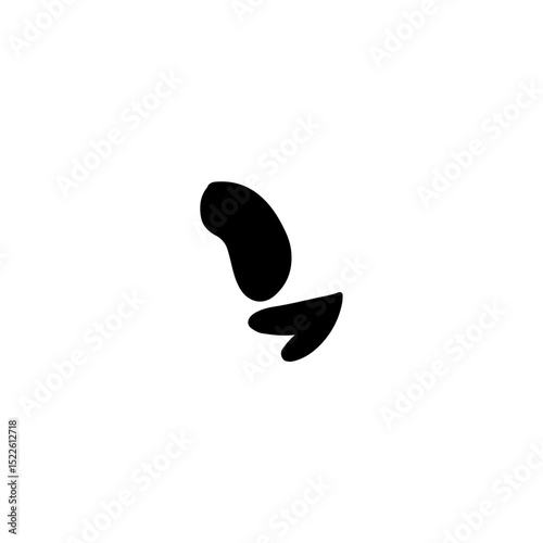 Hand Drawn Shilouettes Abstract Shape Collection