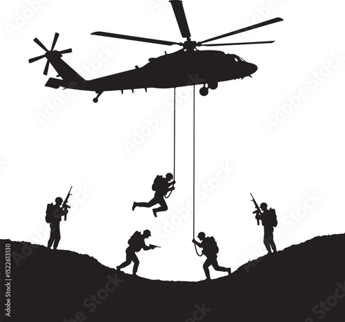Salute and Helicopter Scene Pack

