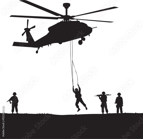 Salute and Helicopter Scene Pack

