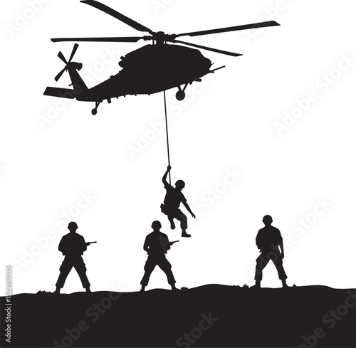 Salute and Helicopter Scene Pack

