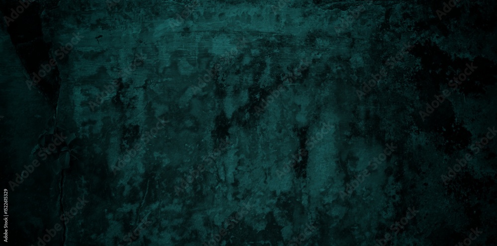 Fototapeta premium Rich dark green textured surface with grunge abstract details, evoking depth and rugged aesthetics. Perfect for backgrounds, artistic projects