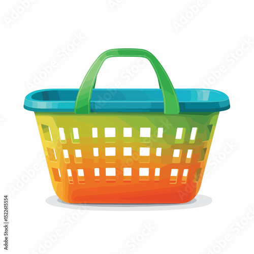 Professional Empty Shopping Basket for Market Commerce Business Use