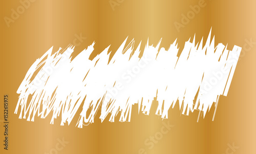 Set of golden scratch card surfaces with scraped textures isolated on white background. Collection of lotto winner, money prize, sale coupon, jackpot scratch cards Vector illustration.	