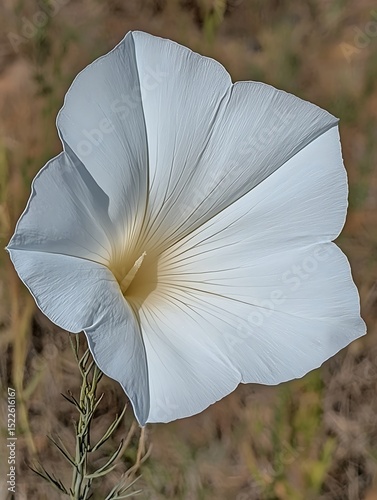 A large white flower with delicate petals in full bloom