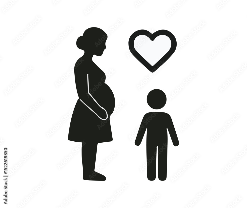 Family, relationship icon set. Vector glyph pictograms of couple, parent, child, elderly people, pregnancy, parenting, community, single mother, social care black silhouette illustration. Family, relationship icon set. Vector glyph pictograms of couple, parent, child, elderly people, pregnancy, parenting, community, single mother, social care black silhouette illustration.
