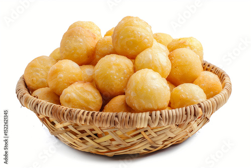 Buñuelos – Fluffy Deep-Fried Dough Balls with Sweet Topping