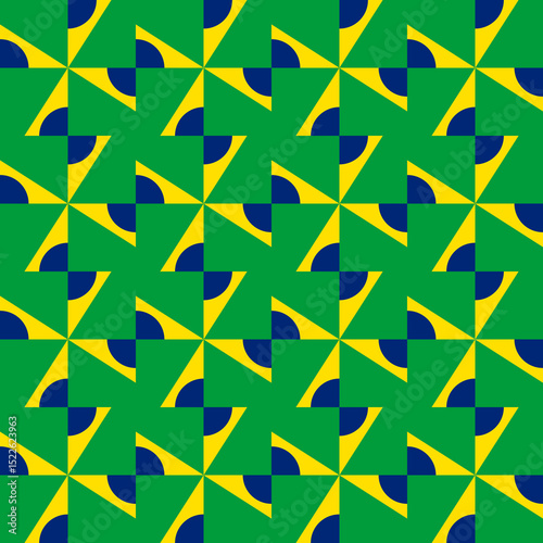 brazilian pattern for decoration. latin background. vector illustration
