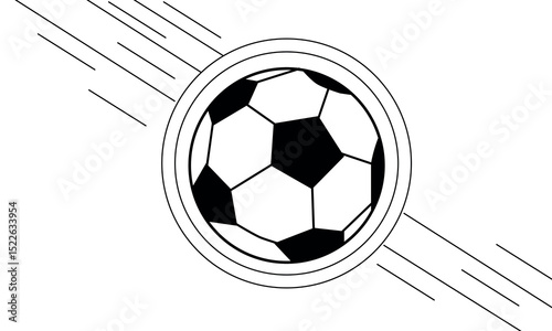 soccer ball vector illustration