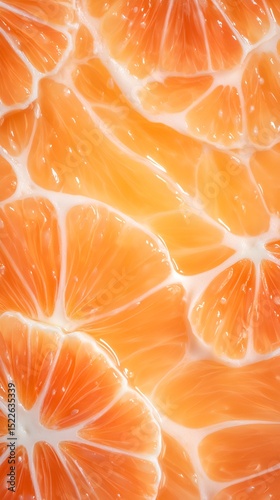 Orange pulp background