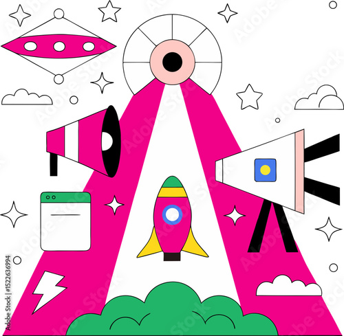space theme svg icon