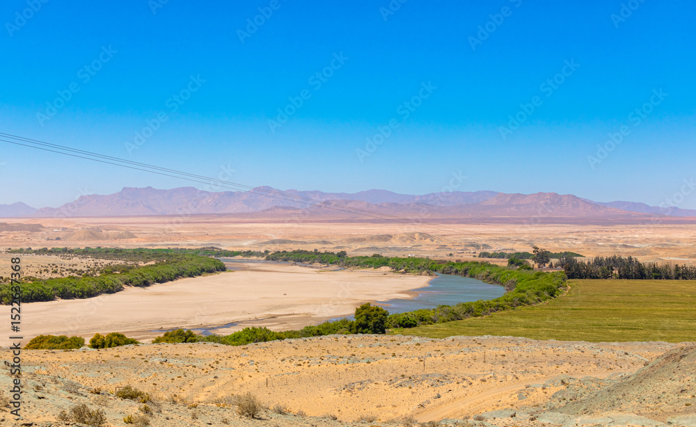 Naklejka premium Arid landscape in the Richtersveld National Park