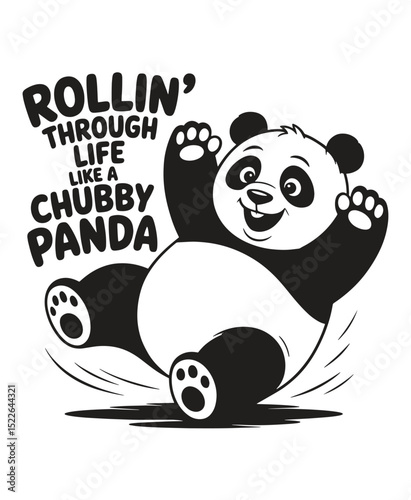 panda bear vector illustration