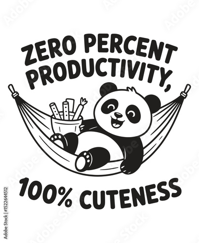 panda bear vector illustration