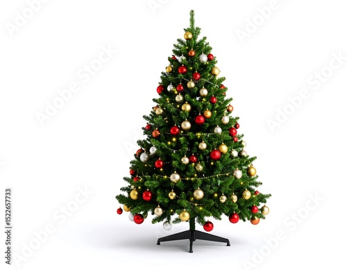 Festive Christmas tree