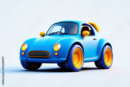 blue toy car