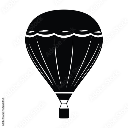 hot air balloon vector illustration