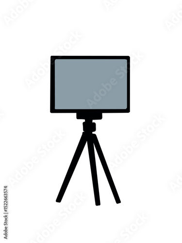 presentation or training screen,  flipchart or demo board