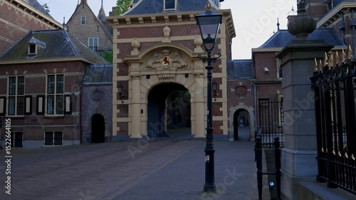 Wallpaper Mural The Dutch Parliament Binnenhof Palace entrance gate in The Hague, The Netherlands. Torontodigital.ca