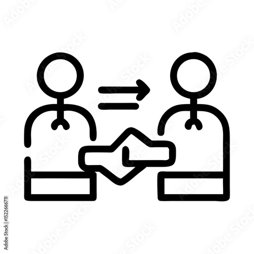B2B icon set. Business to business, supplier, commerce, vendor, enterprise, partnership, manufacturer, purchase order, supply chain, transaction, quotation and Solid, line vector icons collection.
