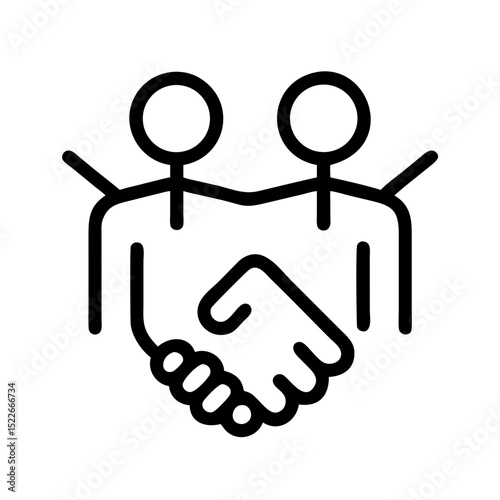 B2B icon set. Business to business, supplier, commerce, vendor, enterprise, partnership, manufacturer, purchase order, supply chain, transaction, quotation and Solid, line vector icons collection.