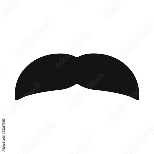 black mustache icon