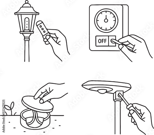 Steet lights and lamppost maintenance
