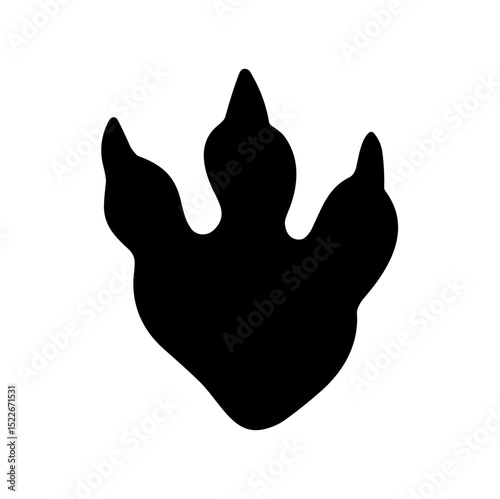 dinosaur footprint