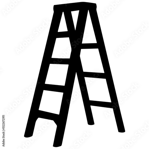 Ladder silhouette