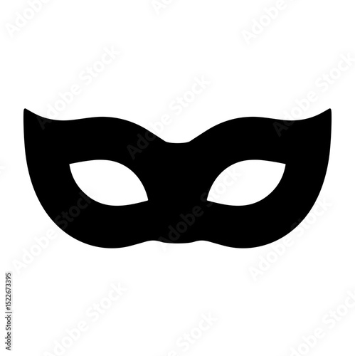 Masquarade mask silhouette