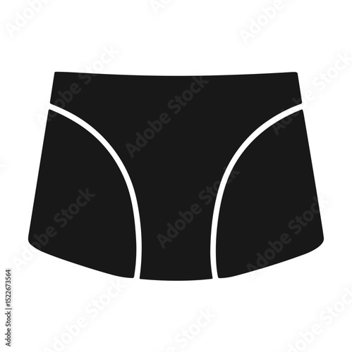 Men's underwear silhouette