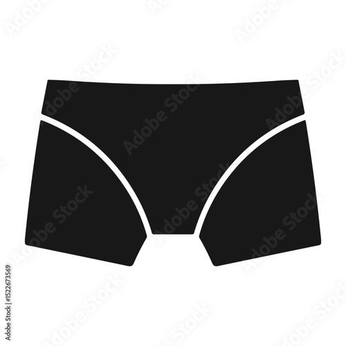 Men's underwear silhouette