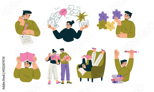 Creative individuals engaging in various arts that inspire collaboration in a vibrant community