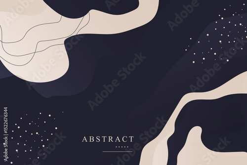 Modern golden abstract universal background templates design. Minimalist aesthetic.