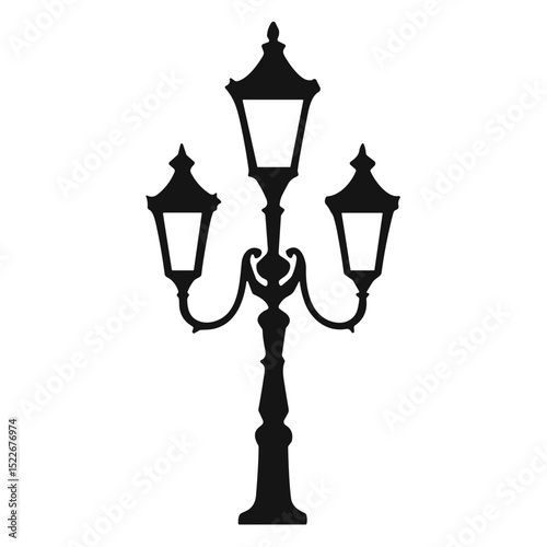 Vintage street lamp