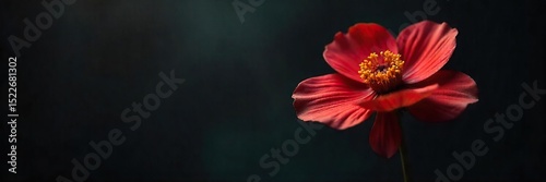 A somber close-up shot of a wilted flower, symbolizing the fragility of life and the finality of death The image evokes a sense of loss and the irreversible nature of injury , pain, finality photo