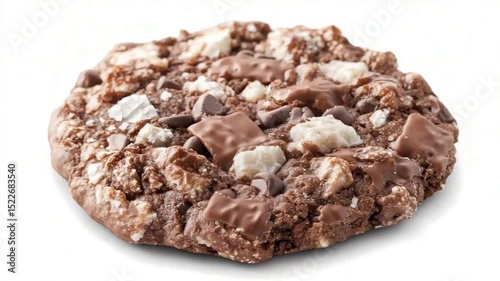 Chocolate Chunk Cookie with Dessert, and Food.