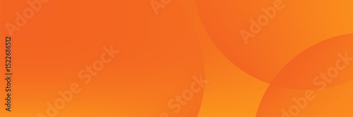 Abstract orange banner background. Graphic design banner pattern background template with dynamic curve shapes. Eps10