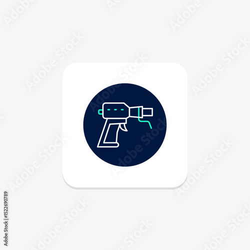 Paint Sprayer, vector, pixel perfect, illustrator file