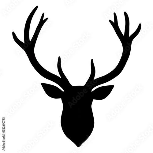 deer head silhouette