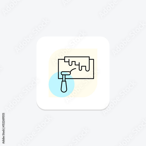 Wall Primer, vector, pixel perfect, illustrator file