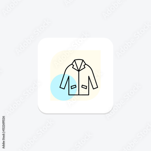 Finishing Coat, vector, pixel perfect, illustrator file