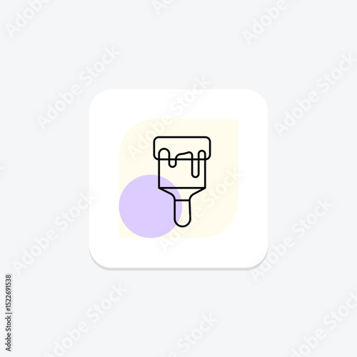 Interior Paint, vector, pixel perfect, illustrator file