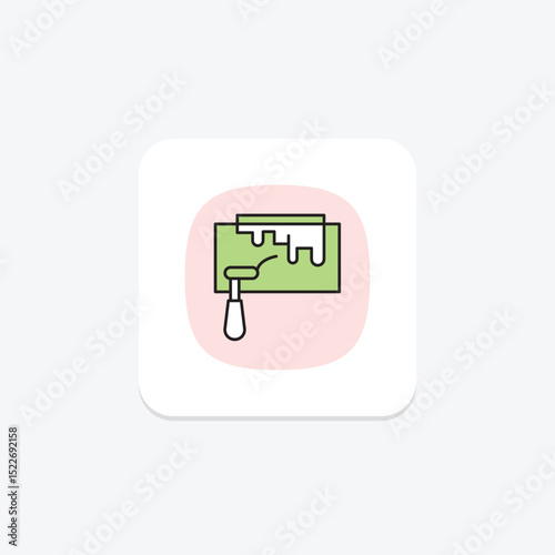 Wall Primer, vector, pixel perfect, illustrator file