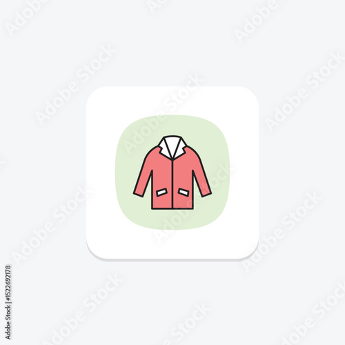 Finishing Coat, vector, pixel perfect, illustrator file