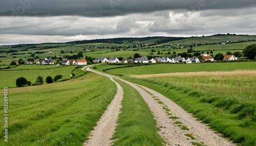 Le chemin de campagne