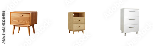 Elegant Wooden Nightstands: Modern and Minimalist Bedroom Furniture


