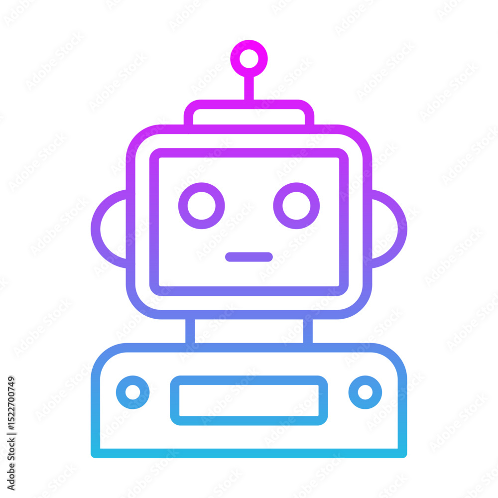 Fototapeta premium Robot Icon