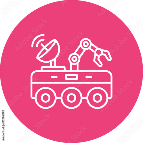 Space Rover Icon