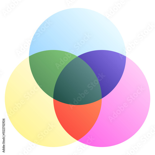 Triquetra. Editable vector icon, coloured.