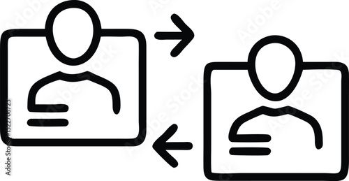 Peer to peer collaboration teamwork communication exchange interaction relationship connection network process design